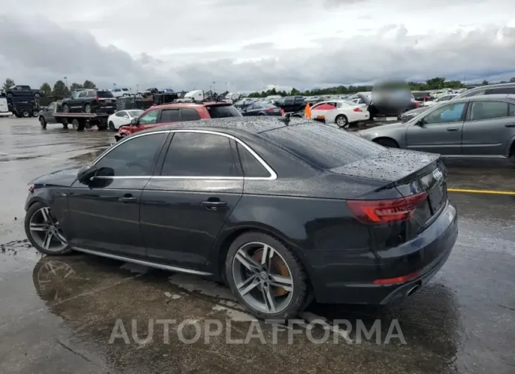 AUDI A4 PREMIUM 2018 vin WAUENAF43JA118527 from auto auction Copart