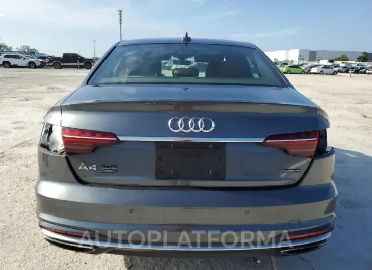 AUDI A4 PREMIUM 2020 vin WAUENAF47LA039316 from auto auction Copart