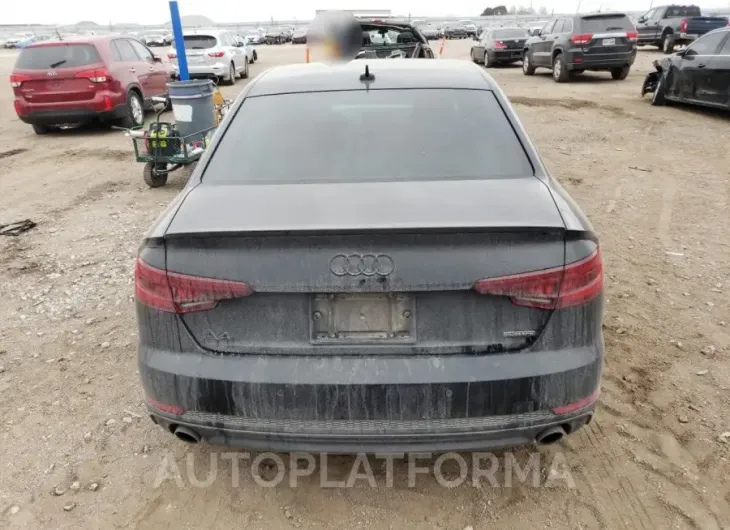 AUDI A4 PREMIUM 2018 vin WAUENAF49JA101022 from auto auction Copart