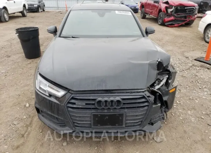 AUDI A4 PREMIUM 2018 vin WAUENAF49JA101022 from auto auction Copart