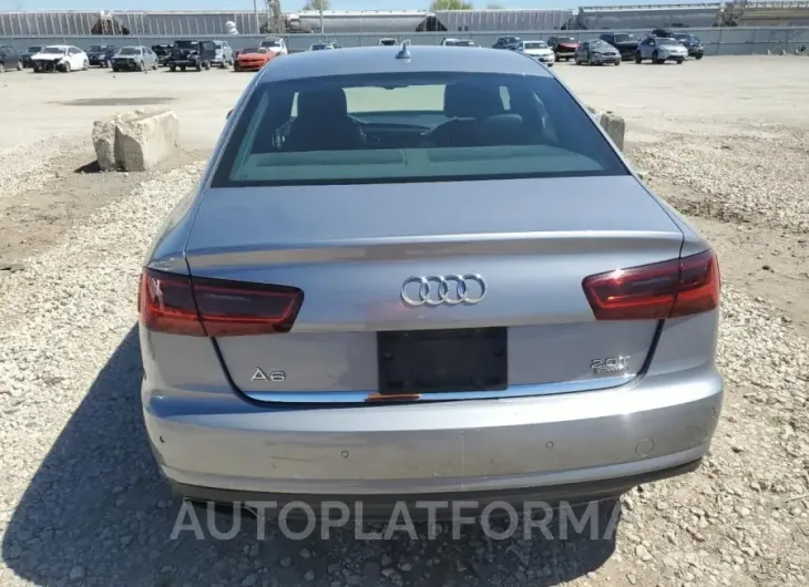 AUDI A6 PREMIUM 2016 vin WAUGFAFC9GN007592 from auto auction Copart