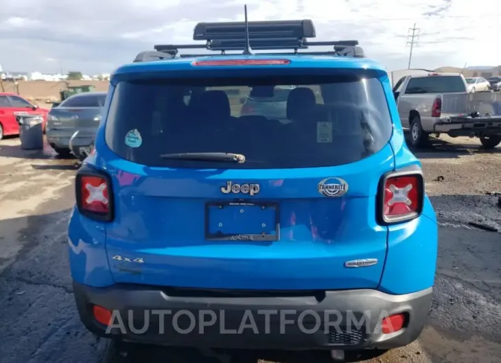 JEEP RENEGADE L 2015 vin ZACCJBBT3FPB80946 from auto auction Copart