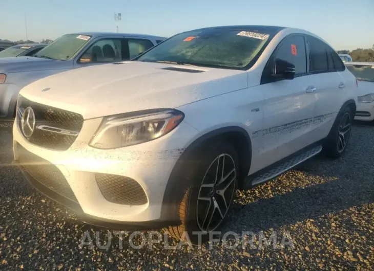 MERCEDES-BENZ GLE COUPE 2018 vin 4JGED6EB3JA123029 from auto auction Copart