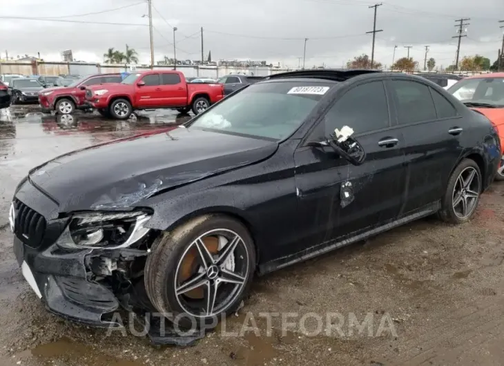 MERCEDES-BENZ C 43 4MATI 2018 vin 55SWF6EB7JU255980 from auto auction Copart