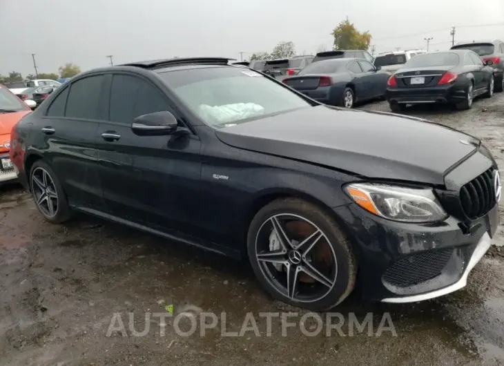 MERCEDES-BENZ C 43 4MATI 2018 vin 55SWF6EB7JU255980 from auto auction Copart