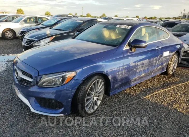 MERCEDES-BENZ C 300 2018 vin WDDWJ4JB5JF652731 from auto auction Copart