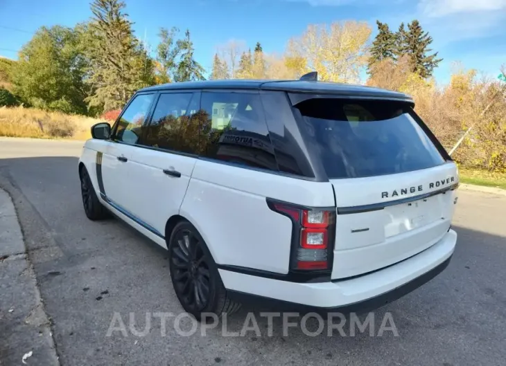 LAND ROVER RANGE ROVE 2017 vin SALGS2FE3HA351975 from auto auction Copart