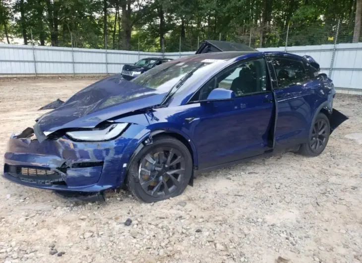 TESLA MODEL X 2024 vin 7SAXCDE54RF445845 from auto auction Copart