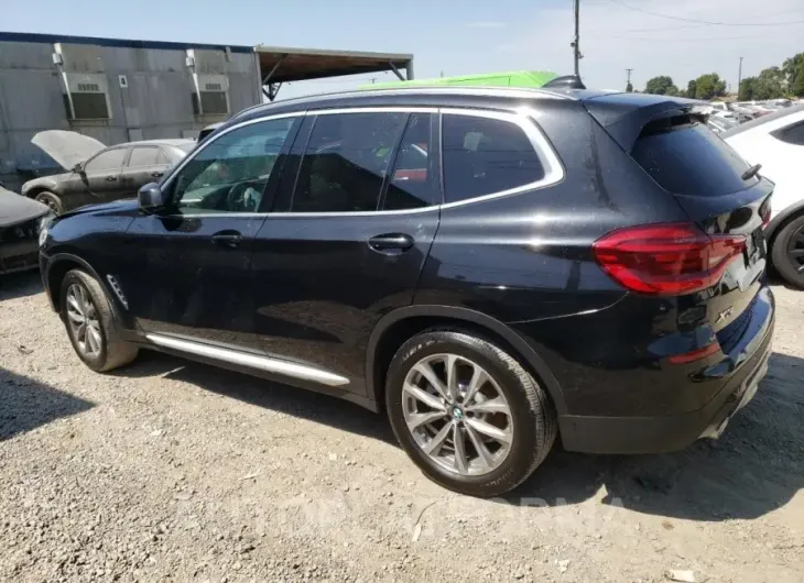 BMW X3 SDRIVE3 2019 vin 5UXTR7C5XKLF33303 from auto auction Copart