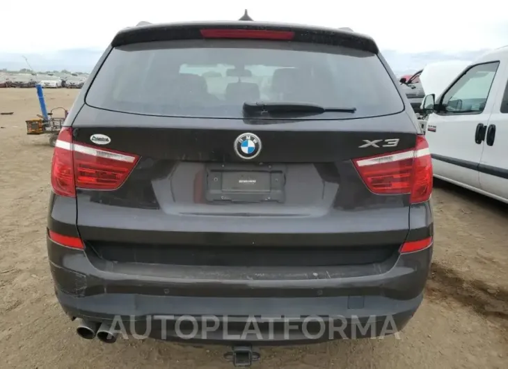 BMW X3 XDRIVE2 2016 vin 5UXWX9C57G0D84985 from auto auction Copart