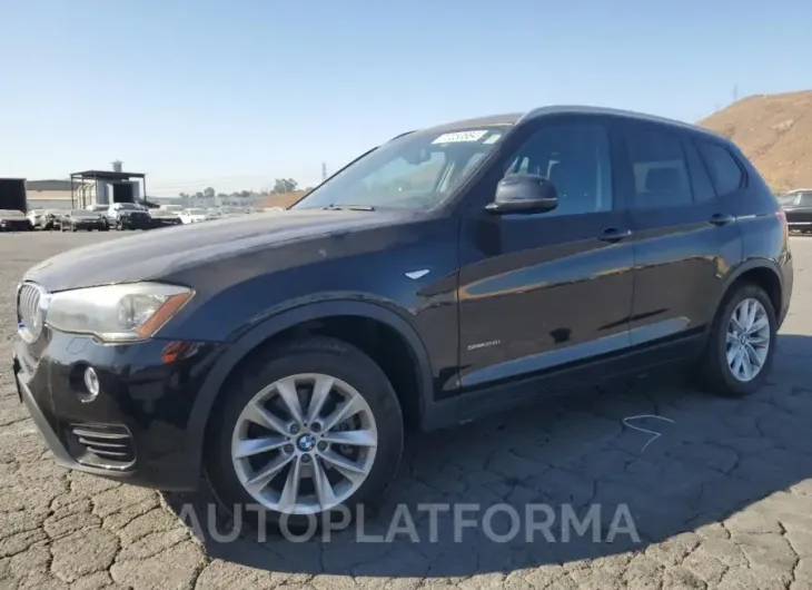 BMW X3 SDRIVE2 2017 vin 5UXWZ7C34H0V86808 from auto auction Copart