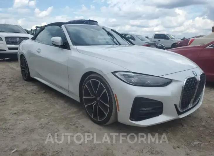 BMW 430I 2021 vin WBA23AT04MCH37434 from auto auction Copart