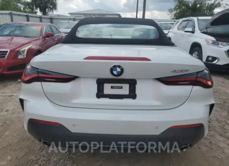 BMW 430I 2021 vin WBA23AT04MCH37434 from auto auction Copart