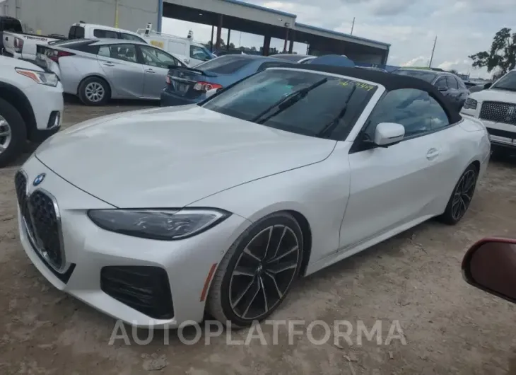 BMW 430I 2021 vin WBA23AT04MCH37434 from auto auction Copart