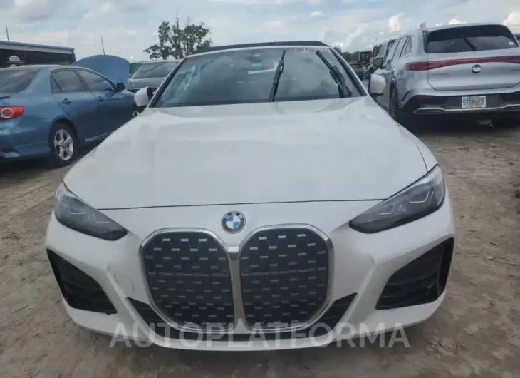 BMW 430I 2021 vin WBA23AT04MCH37434 from auto auction Copart