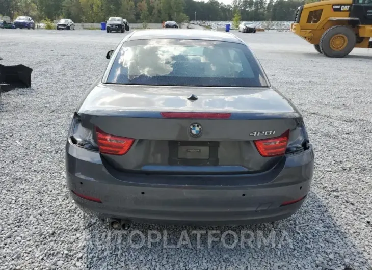 BMW 428 I 2015 vin WBA3V5C53FP752954 from auto auction Copart