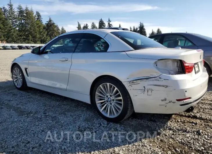 BMW 428 I SULE 2016 vin WBA3V7C52G5A27907 from auto auction Copart