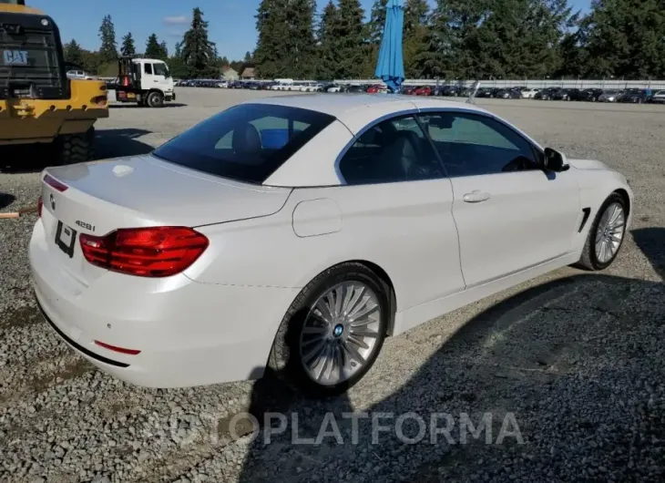 BMW 428 I SULE 2016 vin WBA3V7C52G5A27907 from auto auction Copart