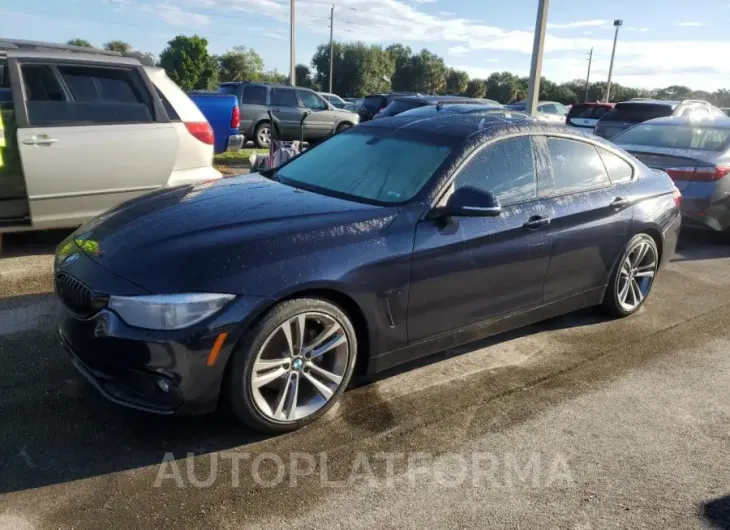 BMW 430I GRAN 2018 vin WBA4J1C56JBM10266 from auto auction Copart