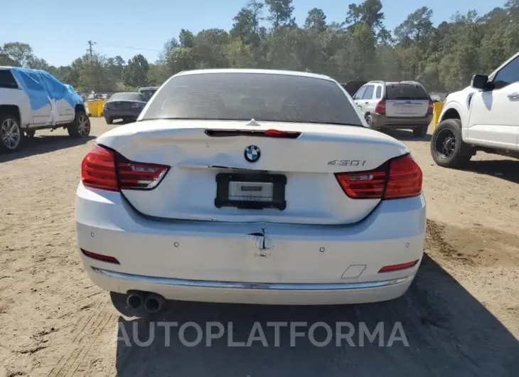 BMW 430I 2017 vin WBA4U7C31H5H20085 from auto auction Copart