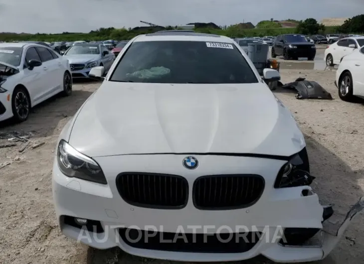 BMW 535I 2015 vin WBA5B3C51FD547351 from auto auction Copart