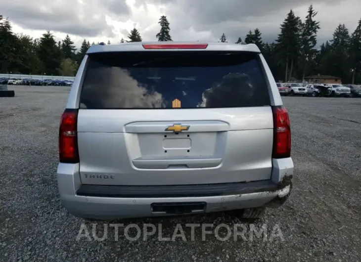 CHEVROLET TAHOE K150 2019 vin 1GNSKBKC6KR409244 from auto auction Copart