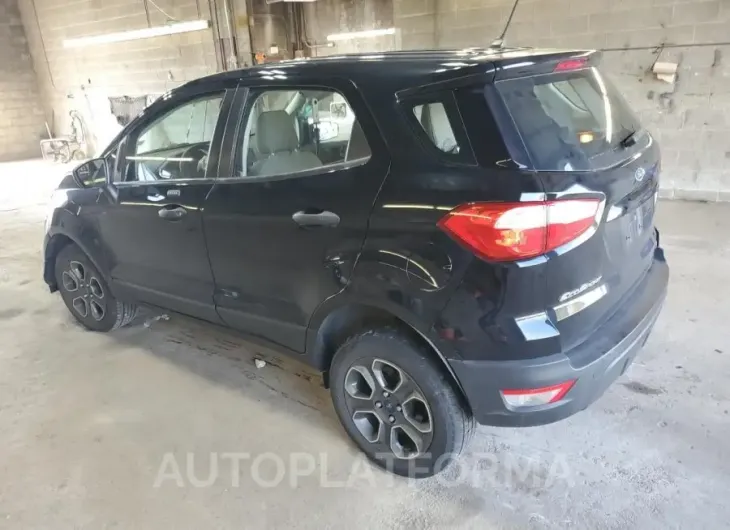 FORD ECOSPORT S 2018 vin MAJ6P1SL2JC175729 from auto auction Copart