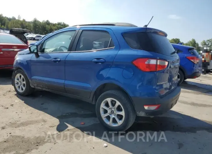 FORD ECOSPORT S 2019 vin MAJ6S3GL6KC301286 from auto auction Copart