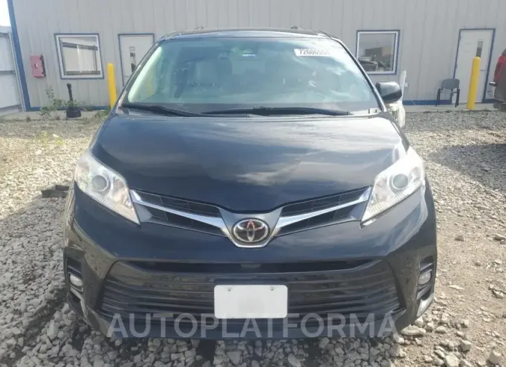 TOYOTA SIENNA XLE 2018 vin 5TDYZ3DC1JS920099 from auto auction Copart