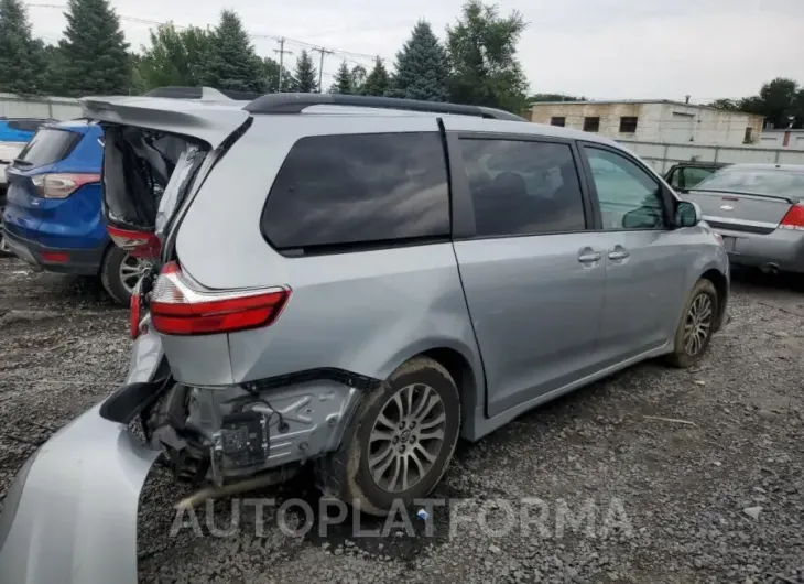 TOYOTA SIENNA XLE 2019 vin 5TDYZ3DC5KS974586 from auto auction Copart