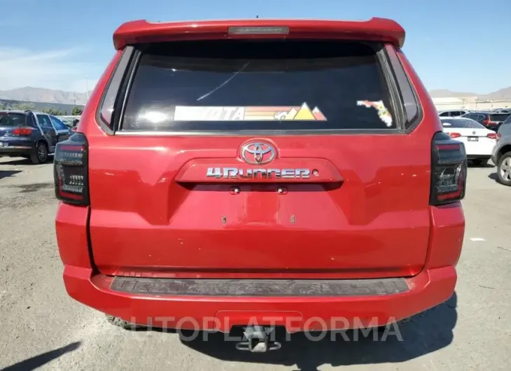 TOYOTA 4RUNNER SR 2018 vin JTEBU5JR5J5596259 from auto auction Copart