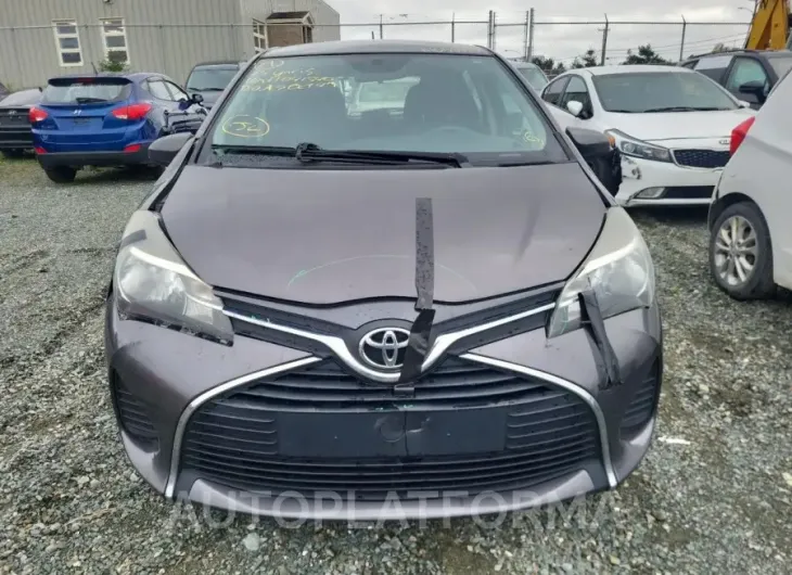 TOYOTA YARIS 2015 vin VNKKTUD3XFA041340 from auto auction Copart