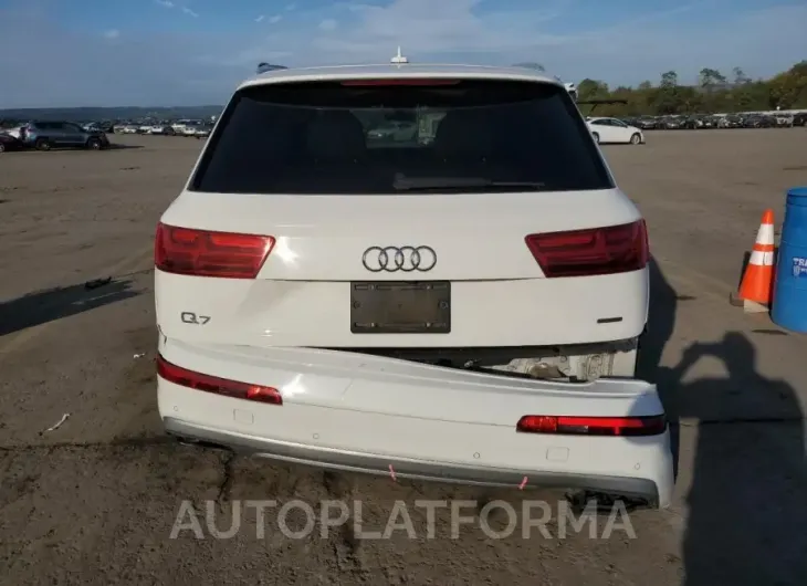 AUDI Q7 PREMIUM 2018 vin WA1AHAF76JD045584 from auto auction Copart