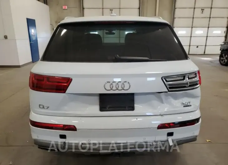 AUDI Q7 PRESTIG 2018 vin WA1VAAF77JD054705 from auto auction Copart