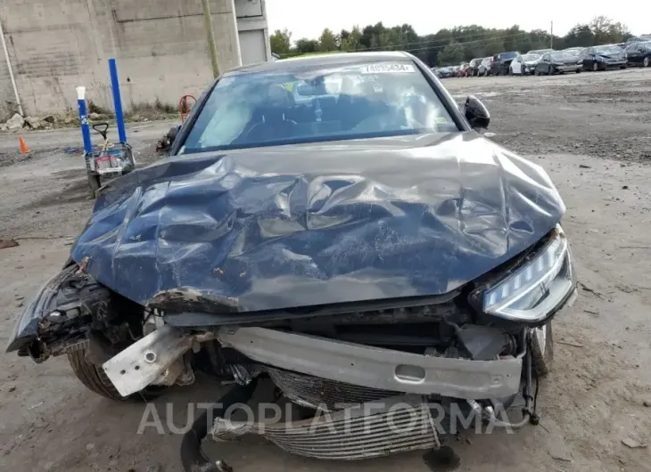 AUDI A4 PREMIUM 2020 vin WAUENAF47LN008379 from auto auction Copart