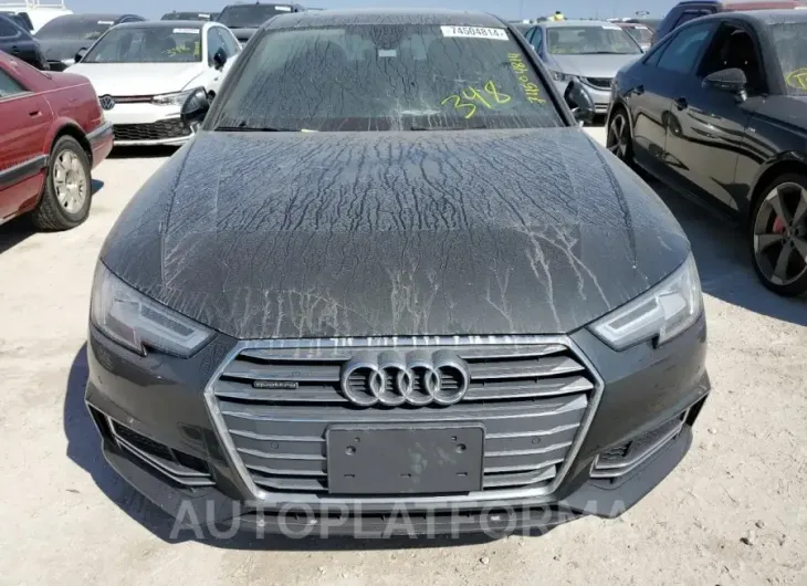 AUDI A4 PREMIUM 2018 vin WAUENAF4XJA065499 from auto auction Copart