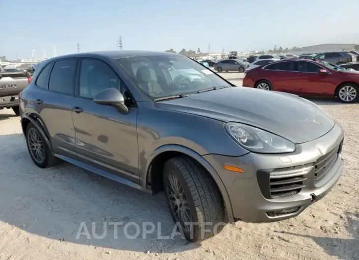 PORSCHE CAYENNE GT 2016 vin WP1AD2A27GLA77069 from auto auction Copart