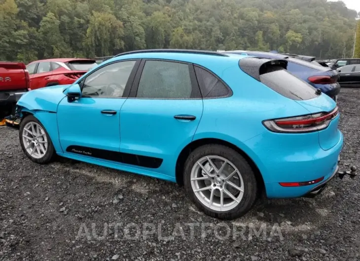 PORSCHE MACAN TURB 2021 vin WP1AF2A56MLB60198 from auto auction Copart