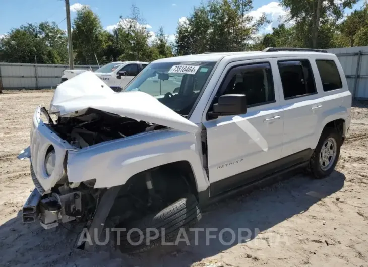 JEEP PATRIOT SP 2015 vin 1C4NJPBAXFD341103 from auto auction Copart