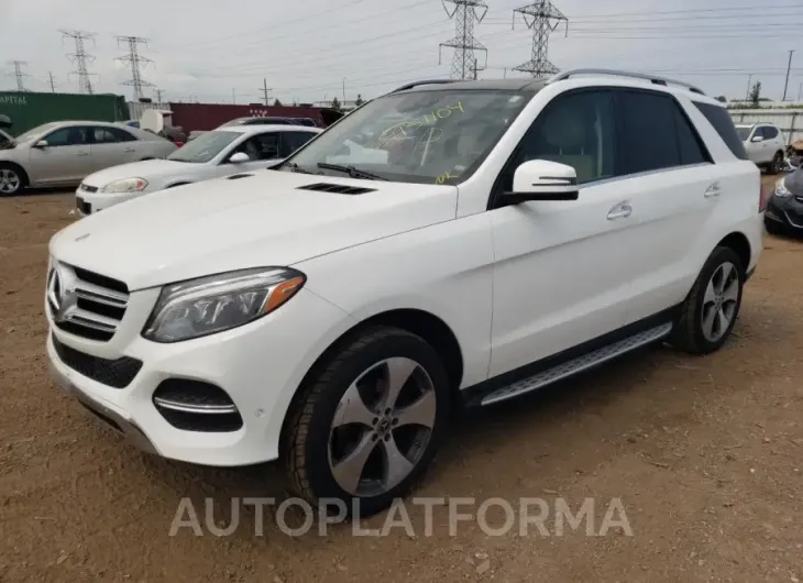 MERCEDES-BENZ GLE 350 4M 2017 vin 4JGDA5HB9HA985689 from auto auction Copart