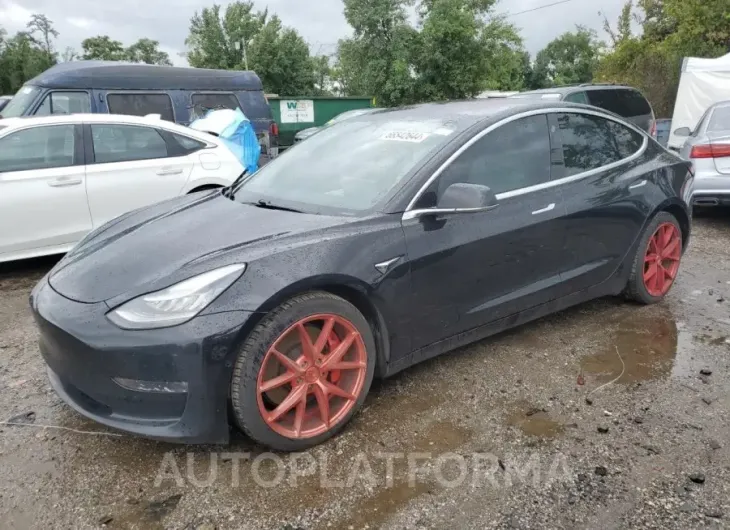 TESLA MODEL 3 2020 vin 5YJ3E1EC6LF641683 from auto auction Copart