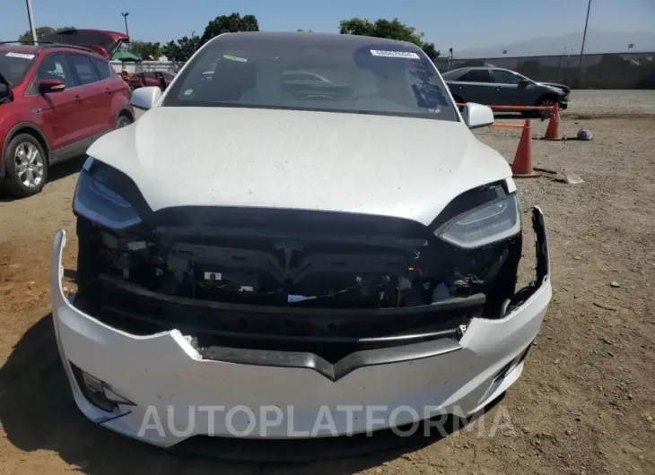 TESLA MODEL X 2017 vin 5YJXCBE25HF035142 from auto auction Copart