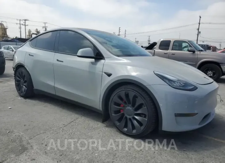 TESLA MODEL Y 2021 vin 5YJYGDEF3MF078542 from auto auction Copart