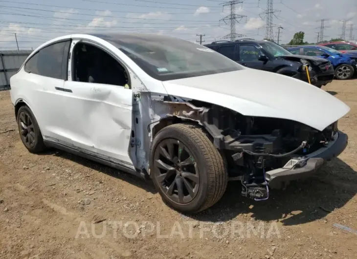 TESLA MODEL X 2022 vin 7SAXCBE69NF358594 from auto auction Copart