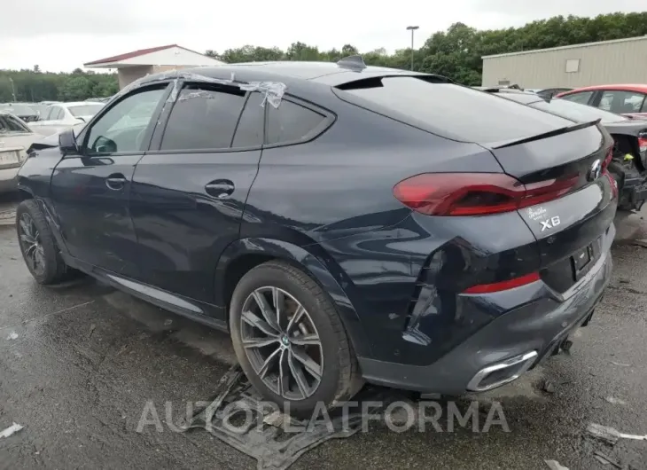 BMW X6 XDRIVE4 2022 vin 5UXCY6C08N9K28088 from auto auction Copart