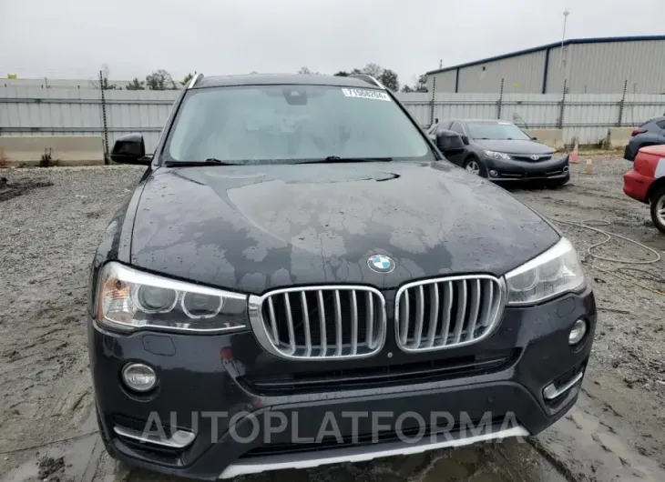 BMW X3 XDRIVE2 2015 vin 5UXWX9C51F0D48918 from auto auction Copart