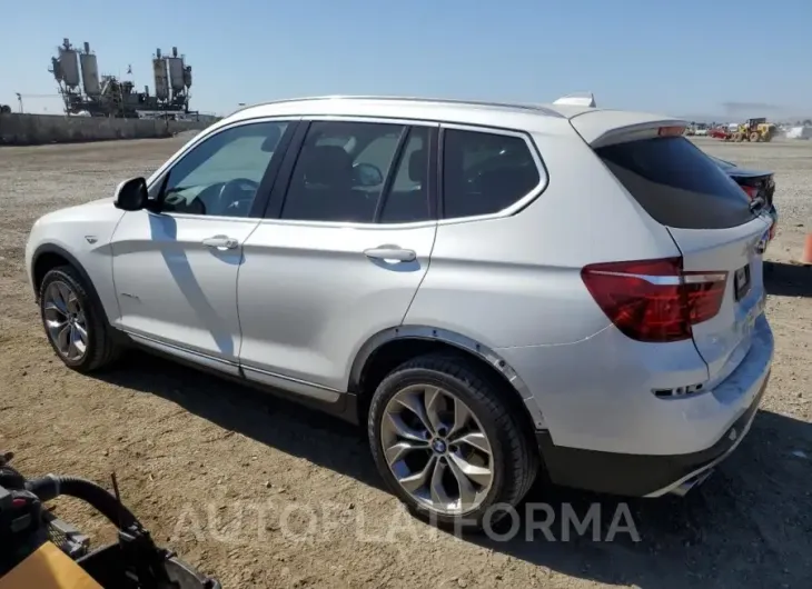 BMW X3 XDRIVE2 2016 vin 5UXWX9C5XG0D69350 from auto auction Copart