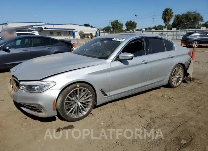 BMW 540 I 2017 vin WBAJE5C32HWA92133 from auto auction Copart