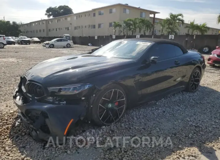 BMW M8 2023 vin WBSDZ0C03PCL67186 from auto auction Copart