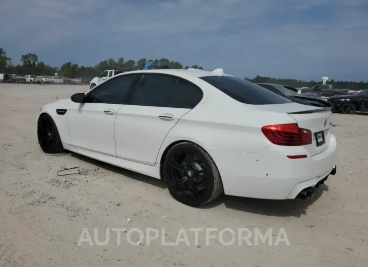 BMW M5 2016 vin WBSFV9C59GD595692 from auto auction Copart